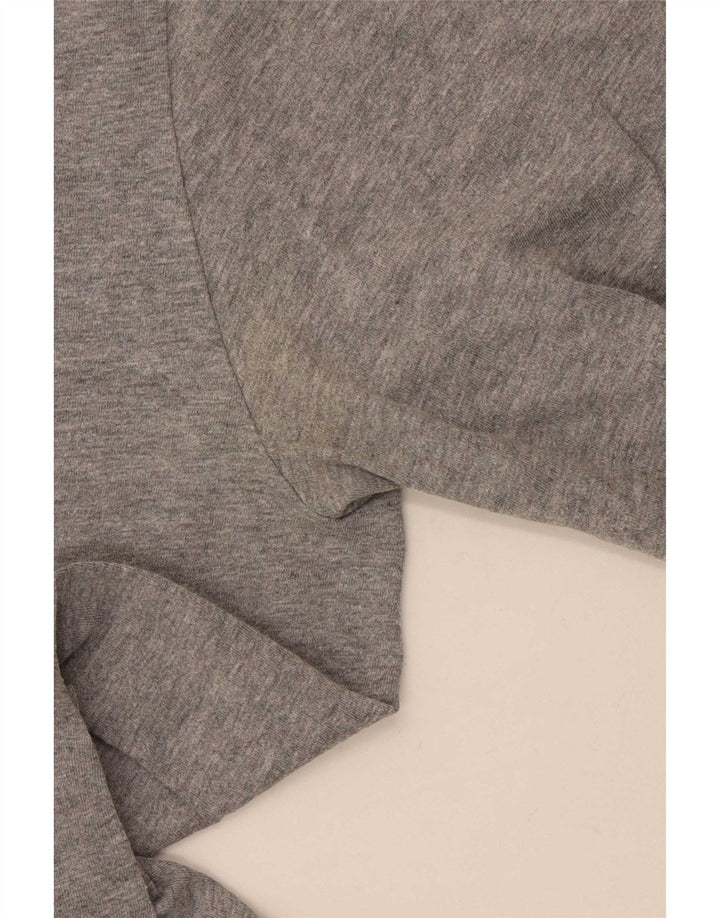 Nike Herre Regular Fit Grafisk T-Shirt Top Stor Grå Flecked