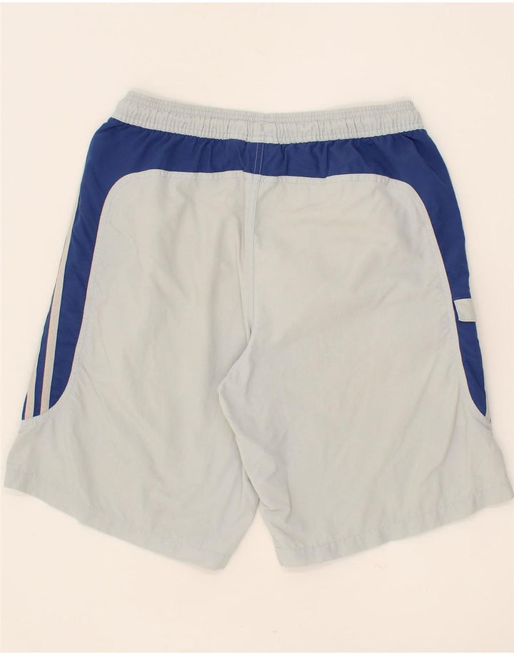 ADIDAS Boys Sport Shorts 15-16 Years  Blue Colourblock Polyamide Vintage Adidas and Second-Hand Adidas from Messina Hembry 