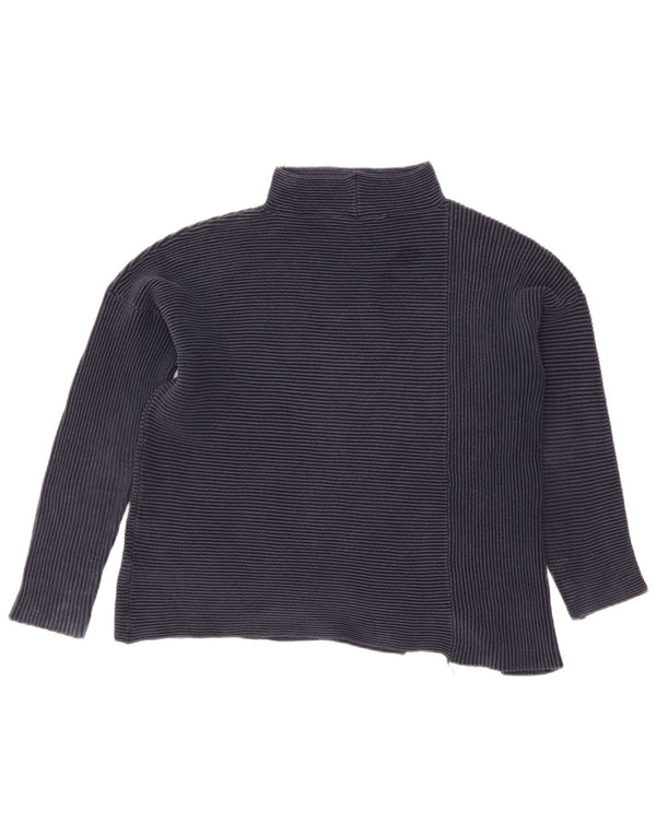 French Connection Dame Turtle Neck Jumper Sweater UK 10 Small Navy Blue