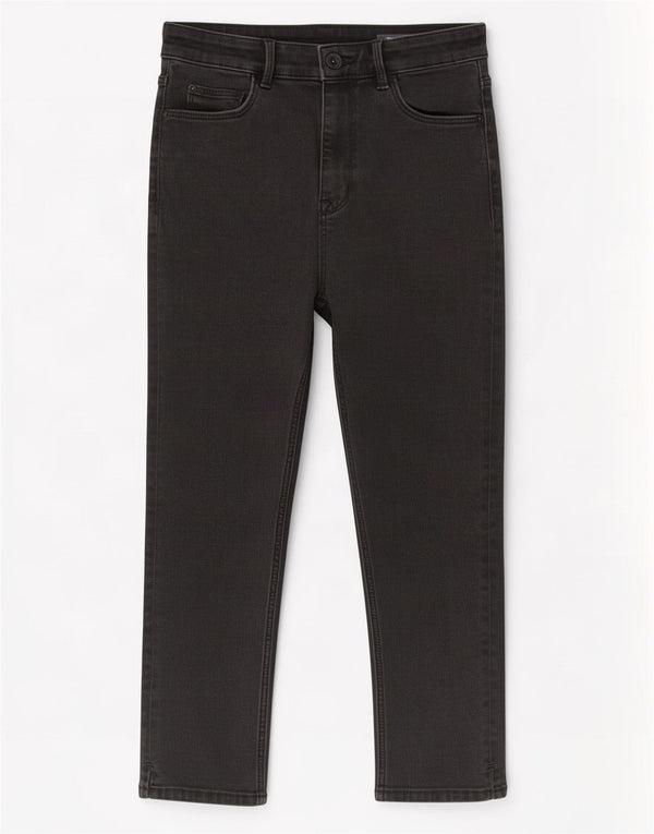 Marks & Spencer Womens The Carrie Cropped Jeans UK 10 Small W26 L22 Black