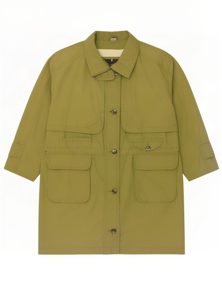 Astor Dame Oversized Trench Coat EU 44 XL Grøn Polyester