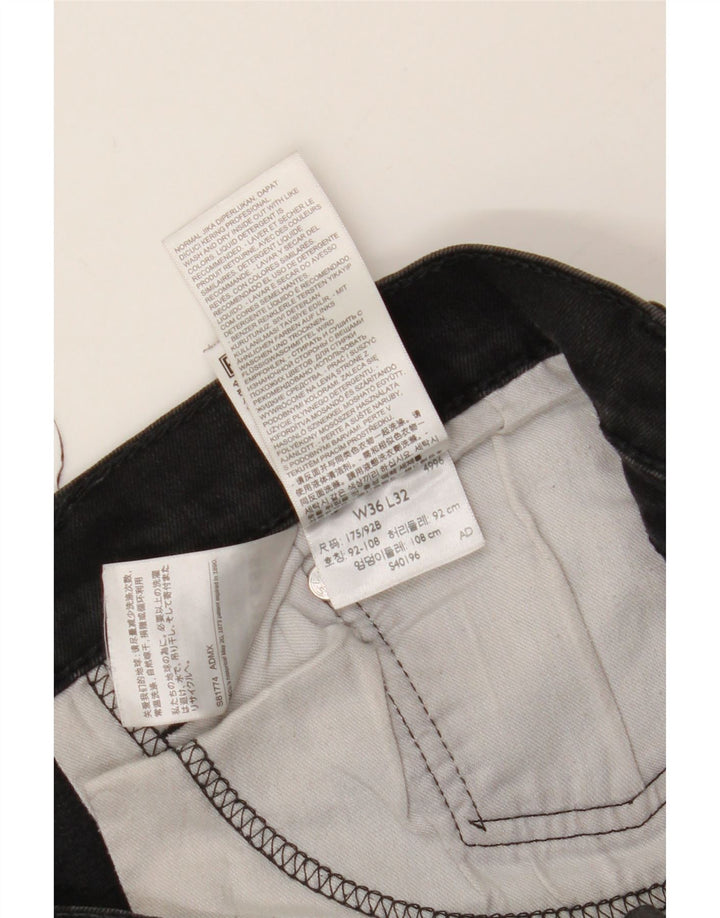 LEVI'S Mens Slim Jeans W36 L32 Black Cotton Vintage Levi's and Second-Hand Levi's from Messina Hembry 