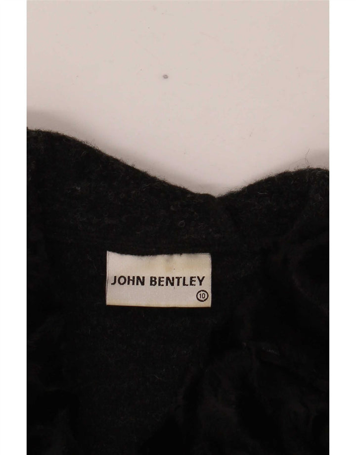 John Bentley Dame 2 Button Blazer Jacket UK 10 Small Grey Colourblock