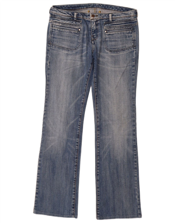 DIESEL Dame Bootcut Jeans W31 L33 Blå Bomuld