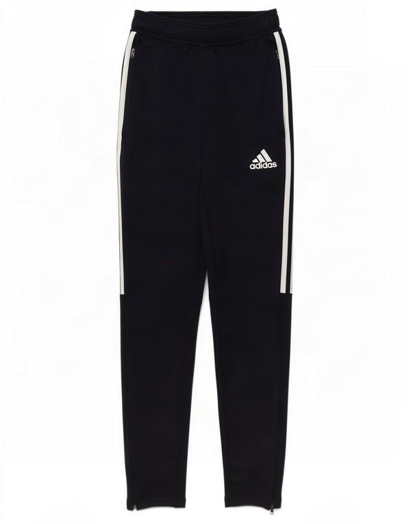 Adidas Mens Aeroready Tracksuit Trousers XS Navy Blue Polyester