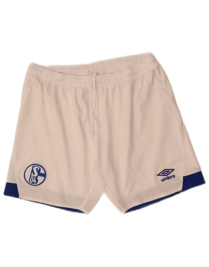 UMBRO Sportshorts til drenge 13-14 år XL Hvid Colourblock Polyester
