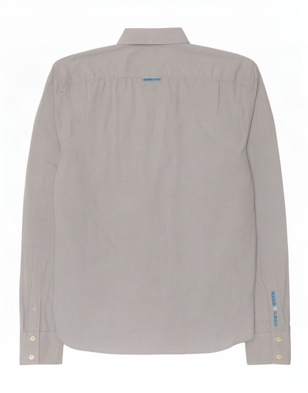 Superdry herreskjorte 2XL hvid Gingham bomuld