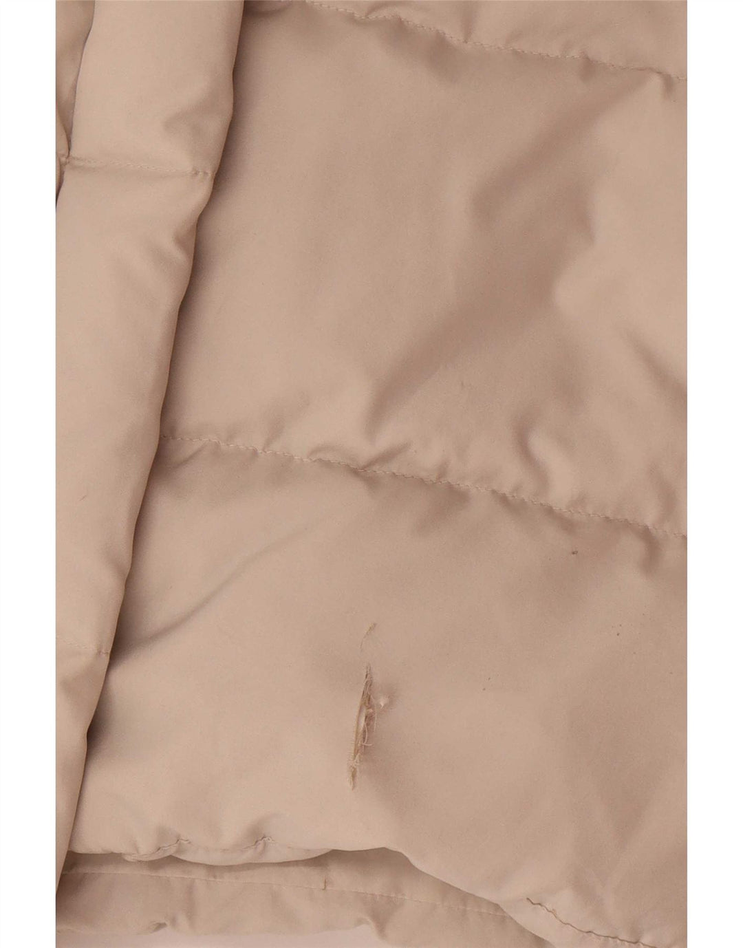 Ellesse Womens Oversized Polstret Frakke UK 14 Medium Beige Polyester