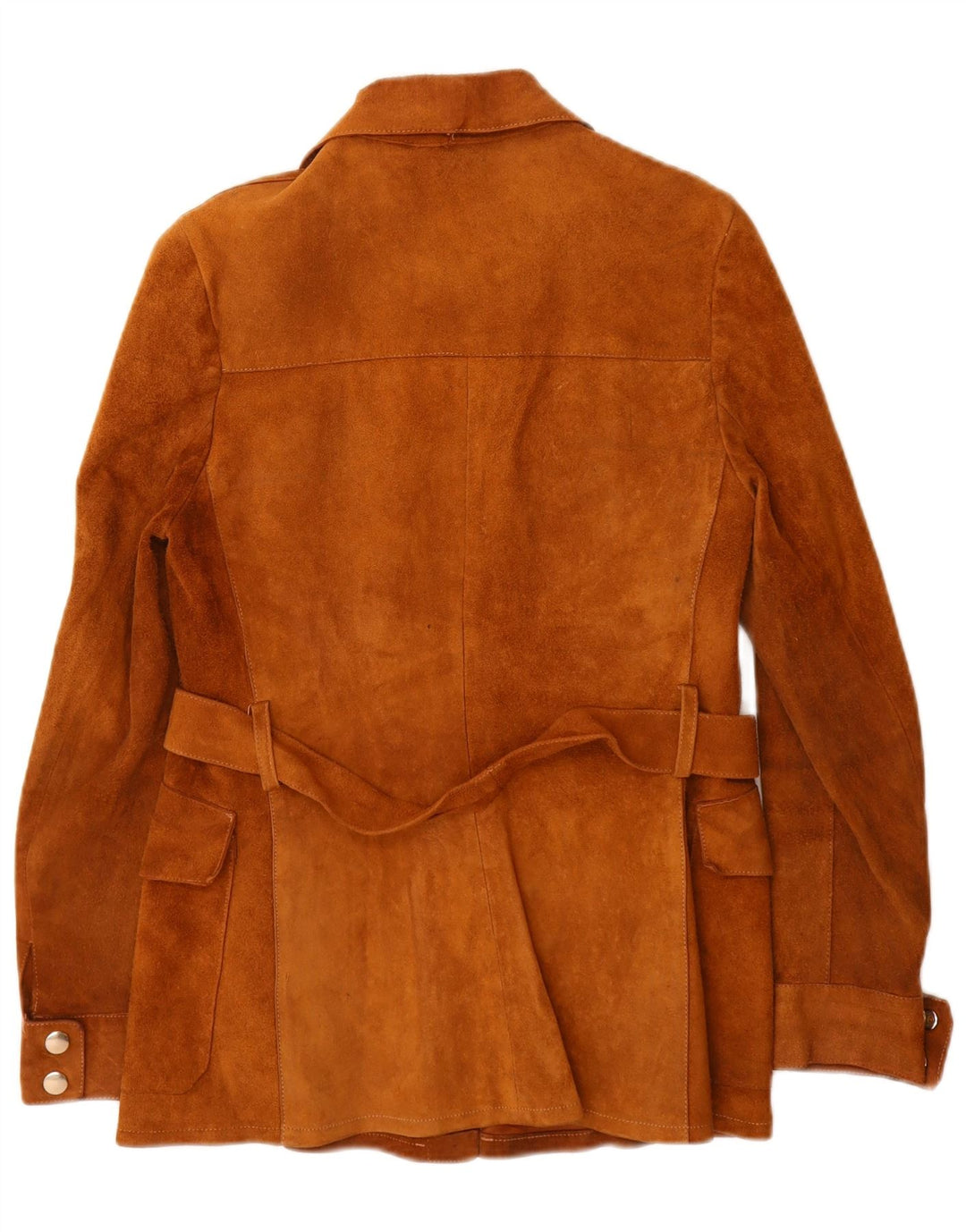 Vintage dame ruskindsjakke UK 10 Small Brown