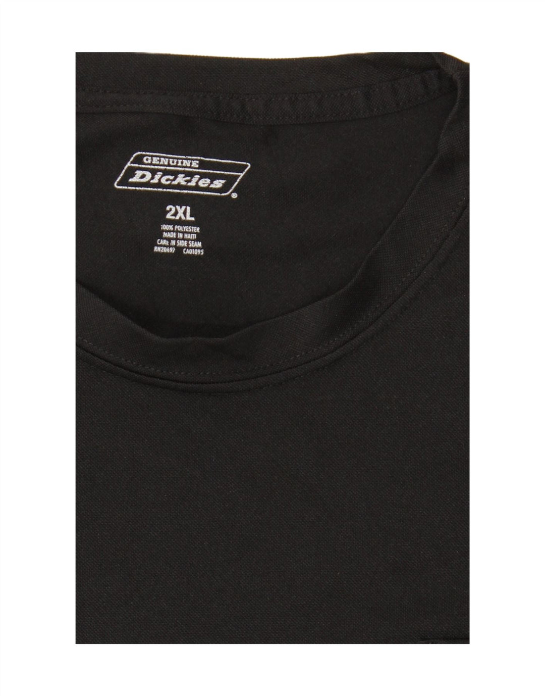 Dickies Herre T-Shirt Top 2XL Sort Polyester
