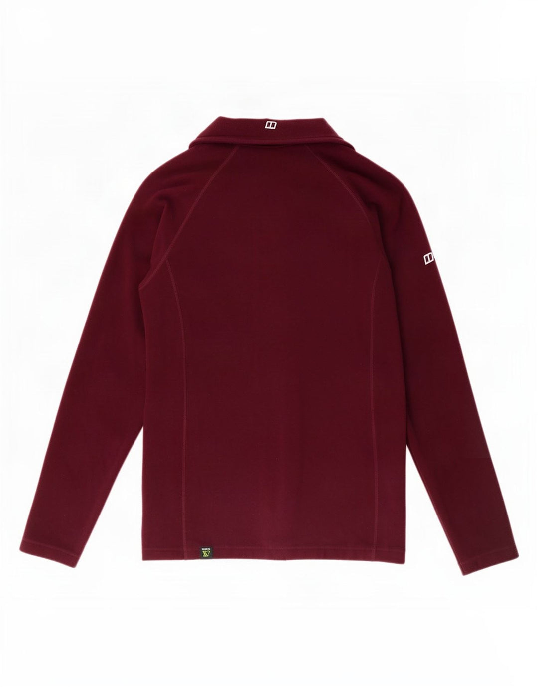 Berghaus Dame Fleecejakke UK 14 Stor Burgundy Polyester