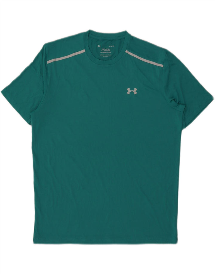 Under Armour Herre T-Shirt Top Medium Turkis
