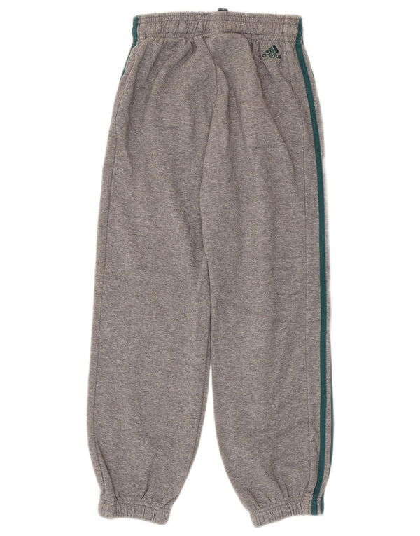 Adidas Drenge Grafisk træningsdragt Bukser Joggers 11-12 år Grå Flecked