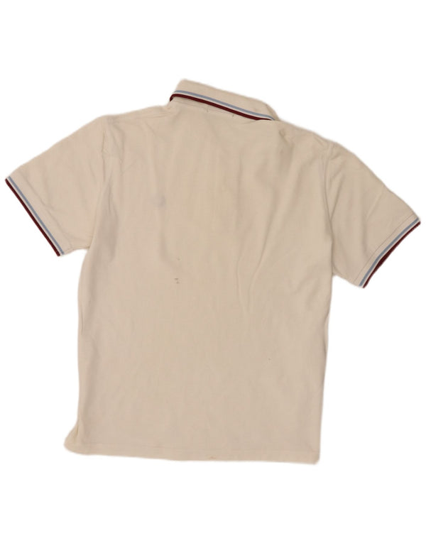 Fred Perry Herre poloshirt Stor hvid bomuld