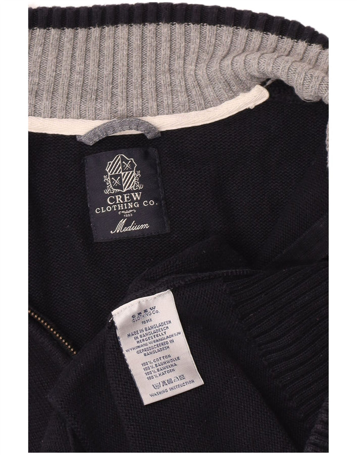 Besætningstøj Herre cardigan sweater Medium marineblå bomuld