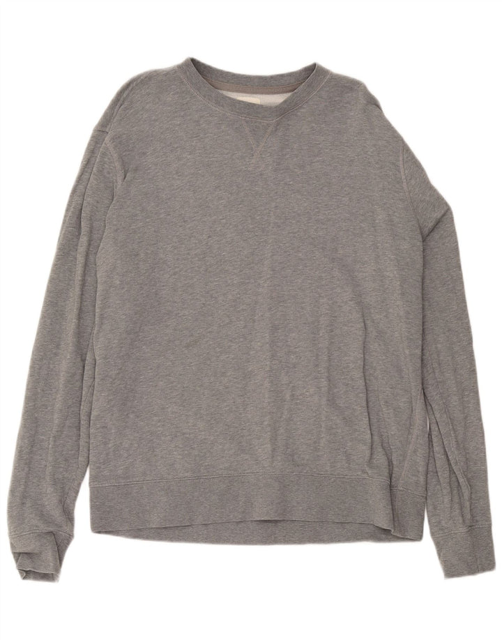 Marks & Spencer Herre Sweatshirt Jumper XL Grå Bomuld