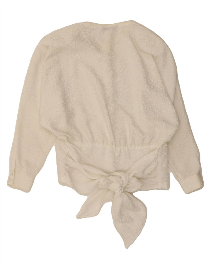 JAEGER Womens Shirt Blouse UK 6 XS White Vintage Jaeger and Second-Hand Jaeger from Messina Hembry 