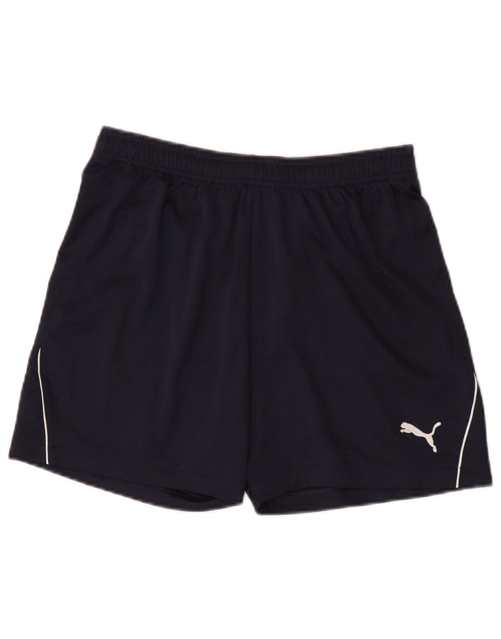 Puma drenge sportsshorts 15-16 år marineblå polyester