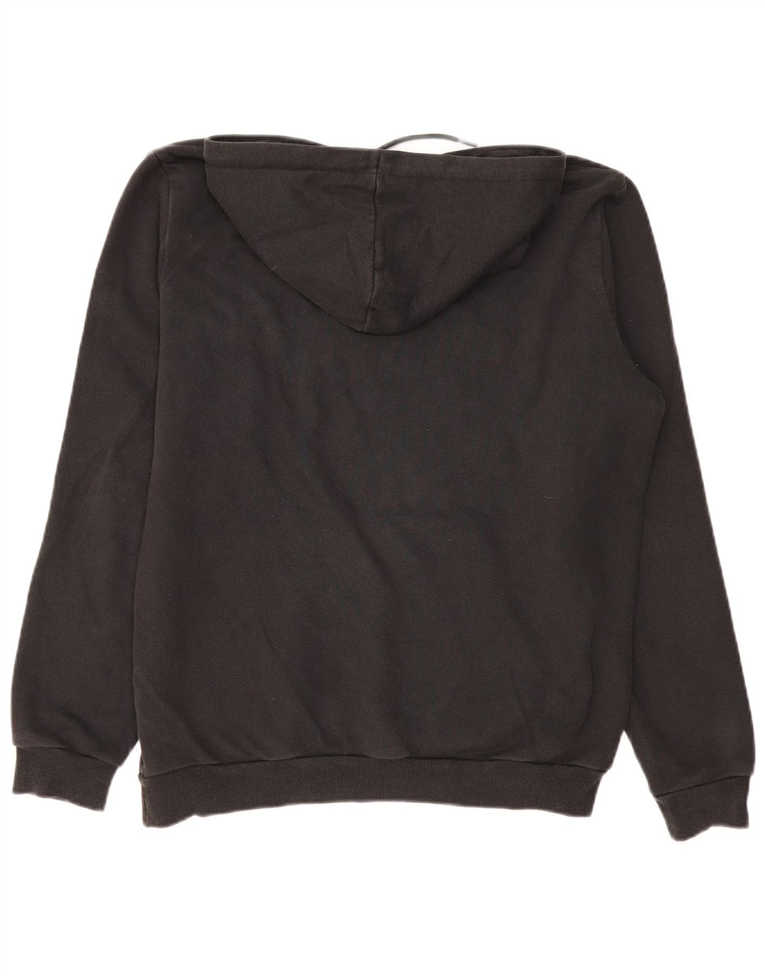 PUMA Grafisk hættetrøje til kvinder UK 14 Medium Sort bomuld