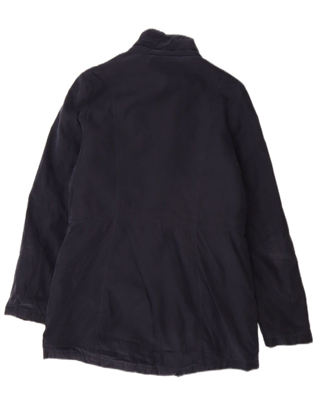 Nautica Sherpajakke til kvinder UK 10 Lille marineblå polyester