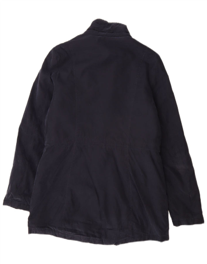 Nautica Sherpajakke til kvinder UK 10 Lille marineblå polyester