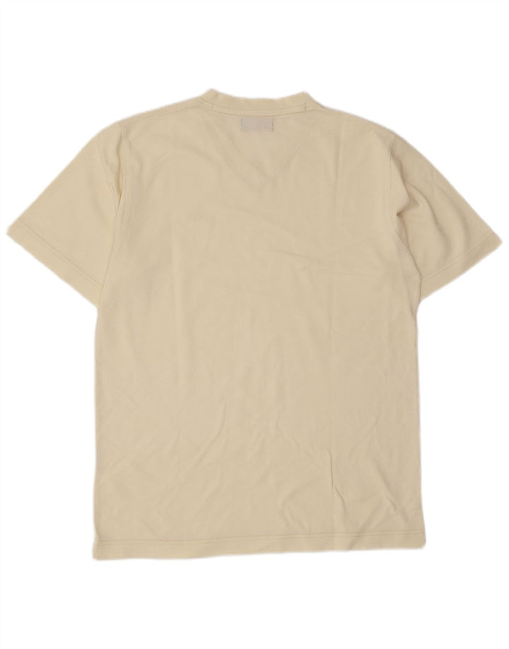 Kappa Herre T-Shirt Top Small Off White