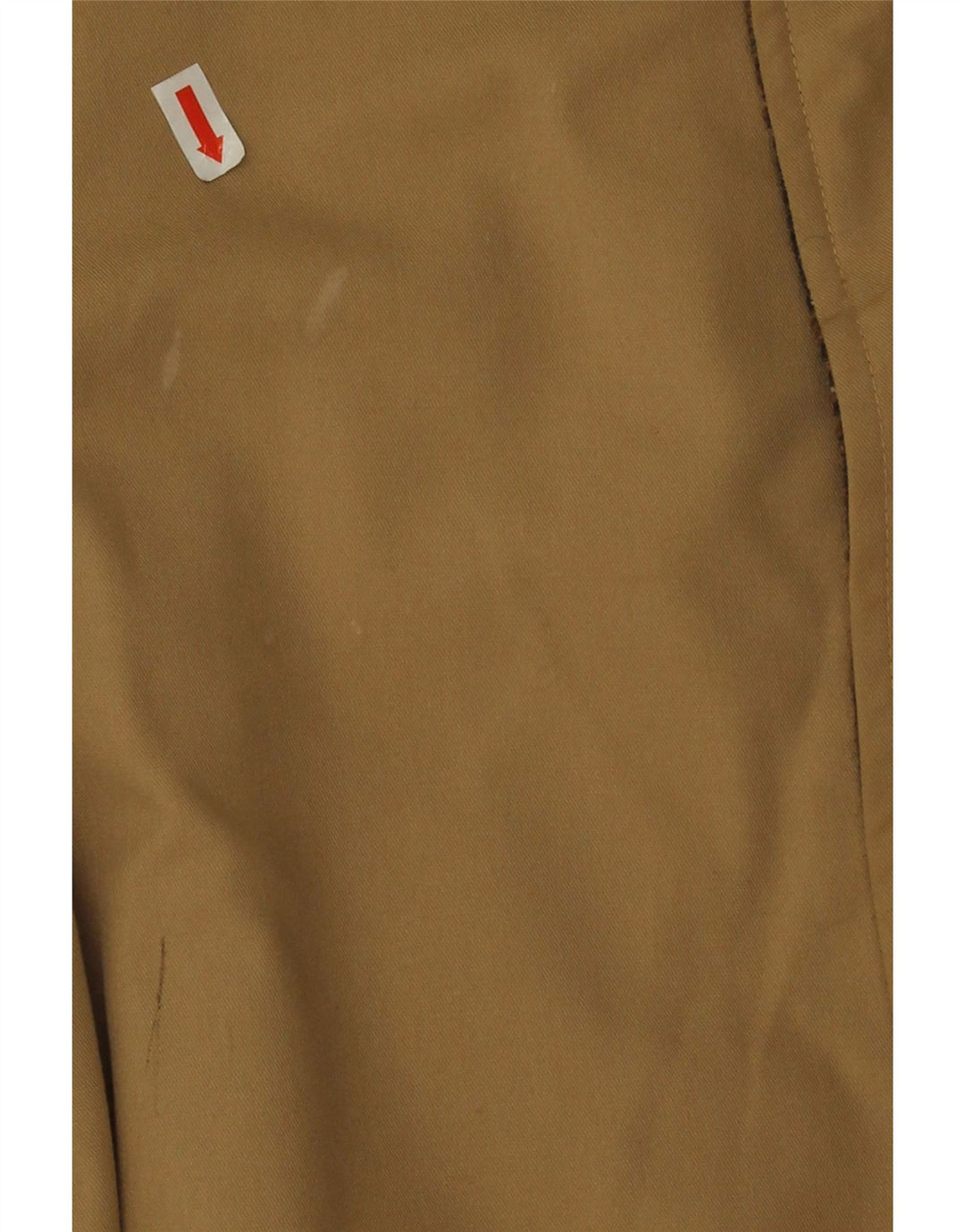 Diolen Herre Vendbar Overfrakke UK 36 Small Khaki Virgin Wool