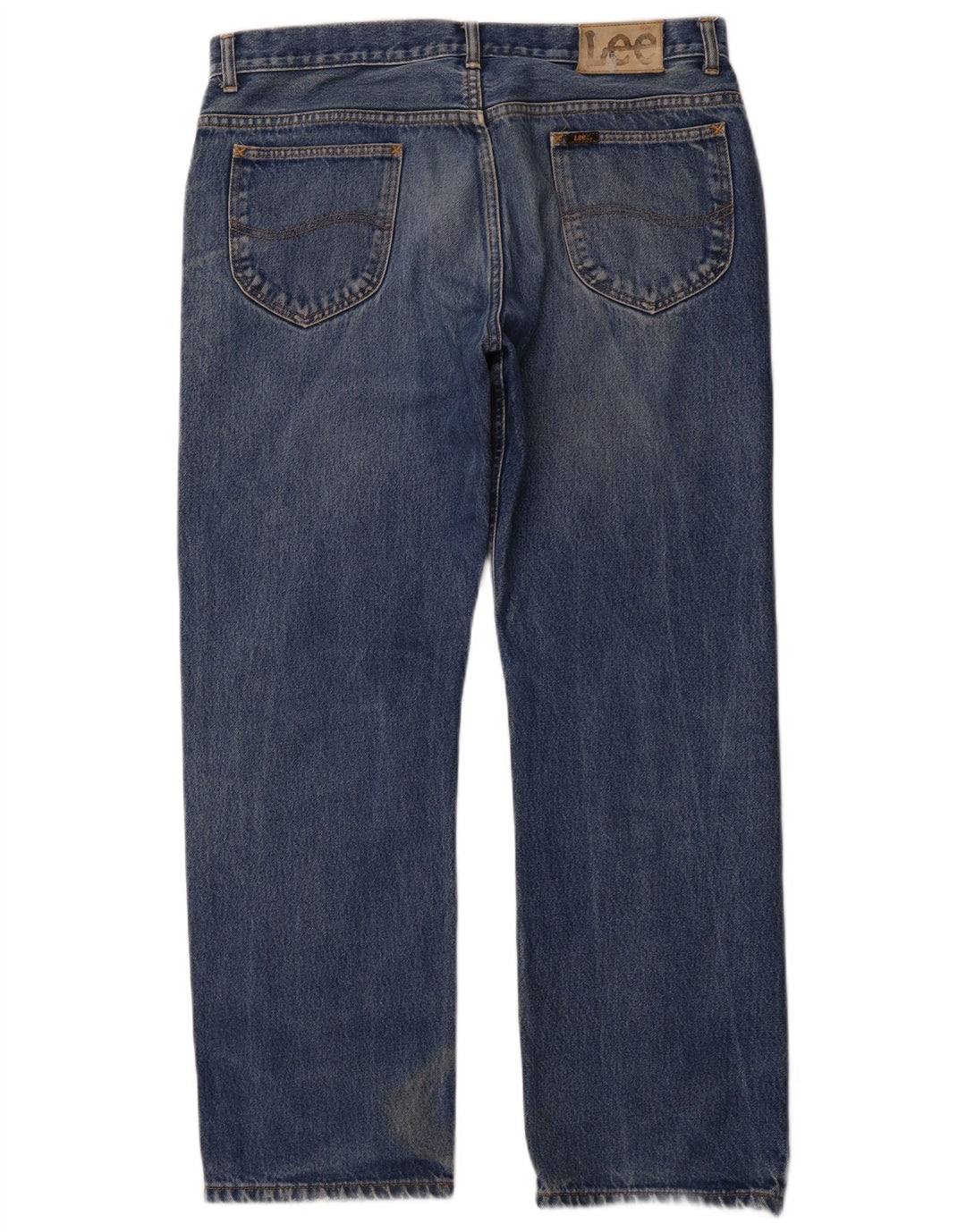 LEE Straight Jeans til mænd W36 L31 Blå