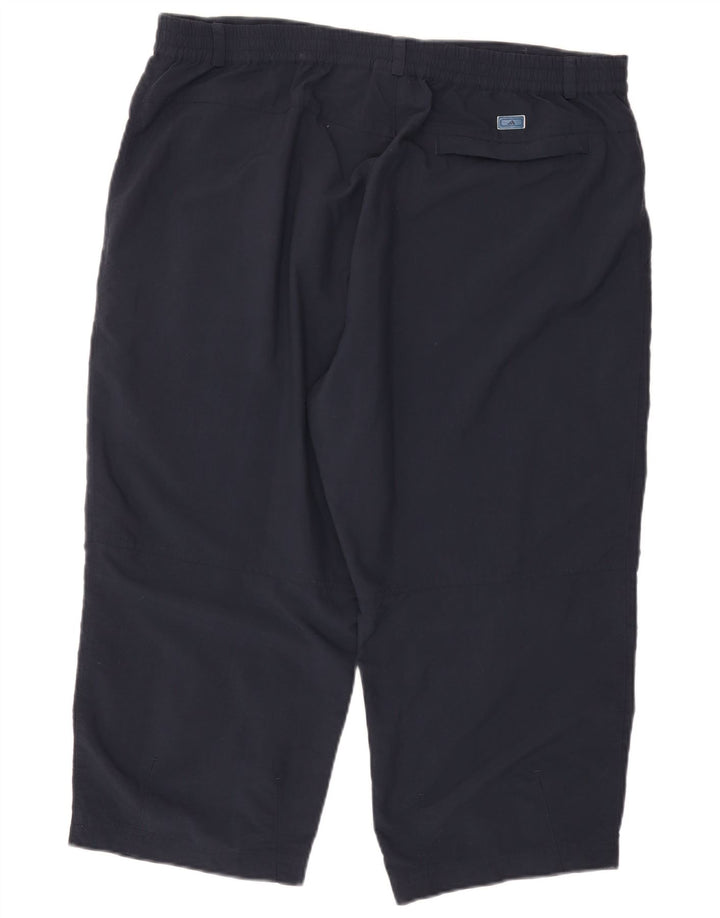 ADIDAS Lige Capri-bukser til mænd W40 L21 Marineblå polyamid