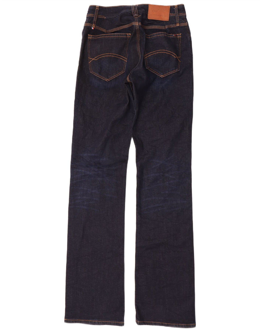 Tommy Hilfiger Dame Bootcut Jeans W30 L39 Marineblå Bomuld