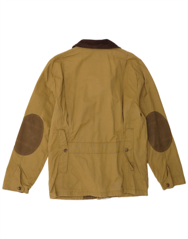 Joules Herre Utility Jacket UK 38 Medium Khaki Colourblock Cotton