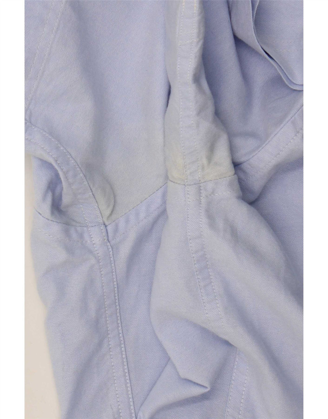 Gant kortærmet herreskjorte med normal pasform størrelse 39 Medium Blue Cotton