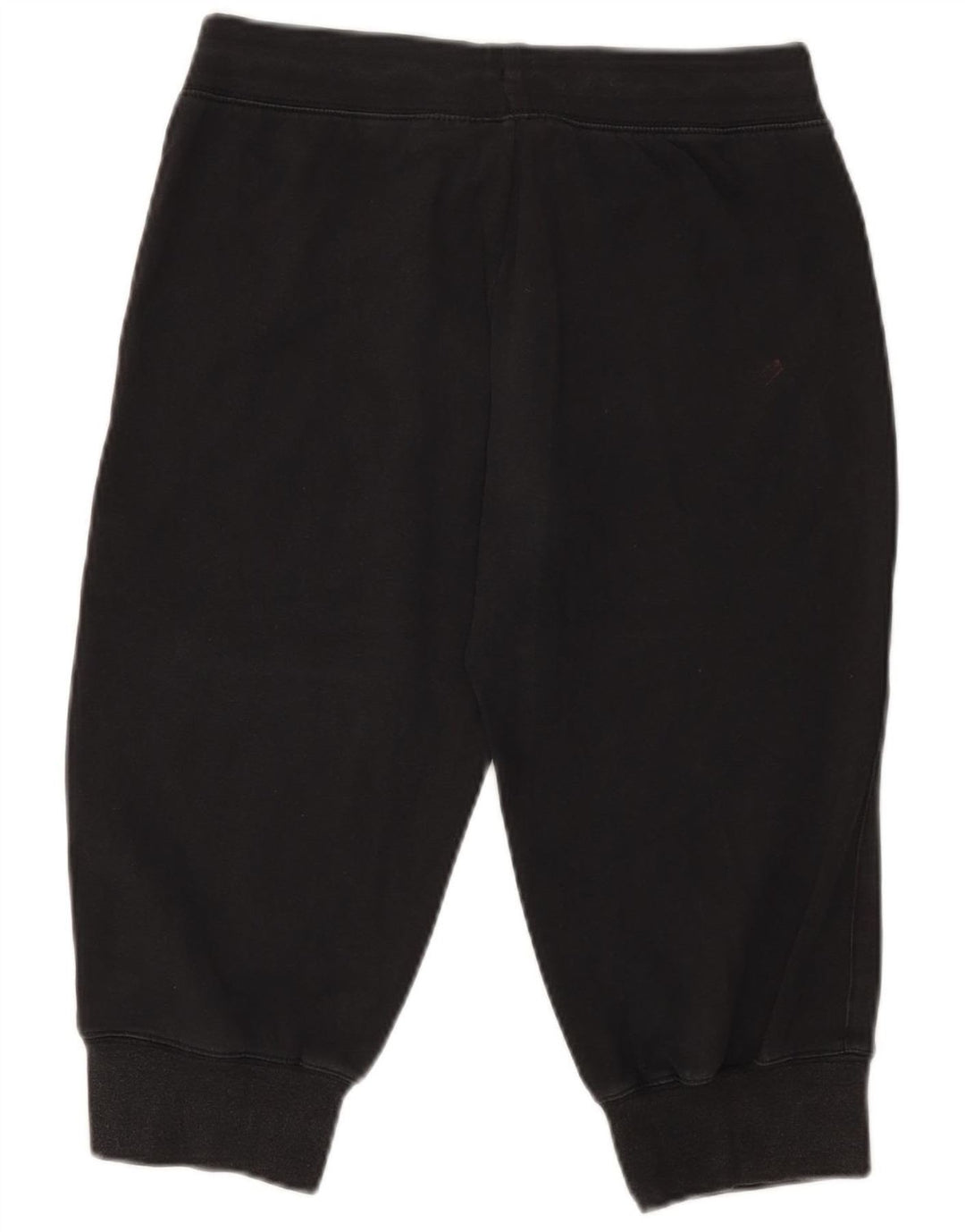 NIKE Womens Bermuda Sport Shorts UK 12 Medium  Black Cotton