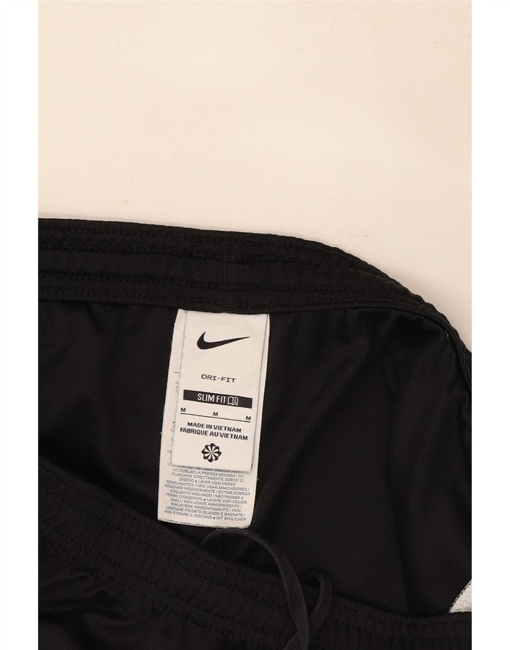 Nike Herre Dri Fit Slim Fit Sportshorts Medium Sort Colourblock Polyester
