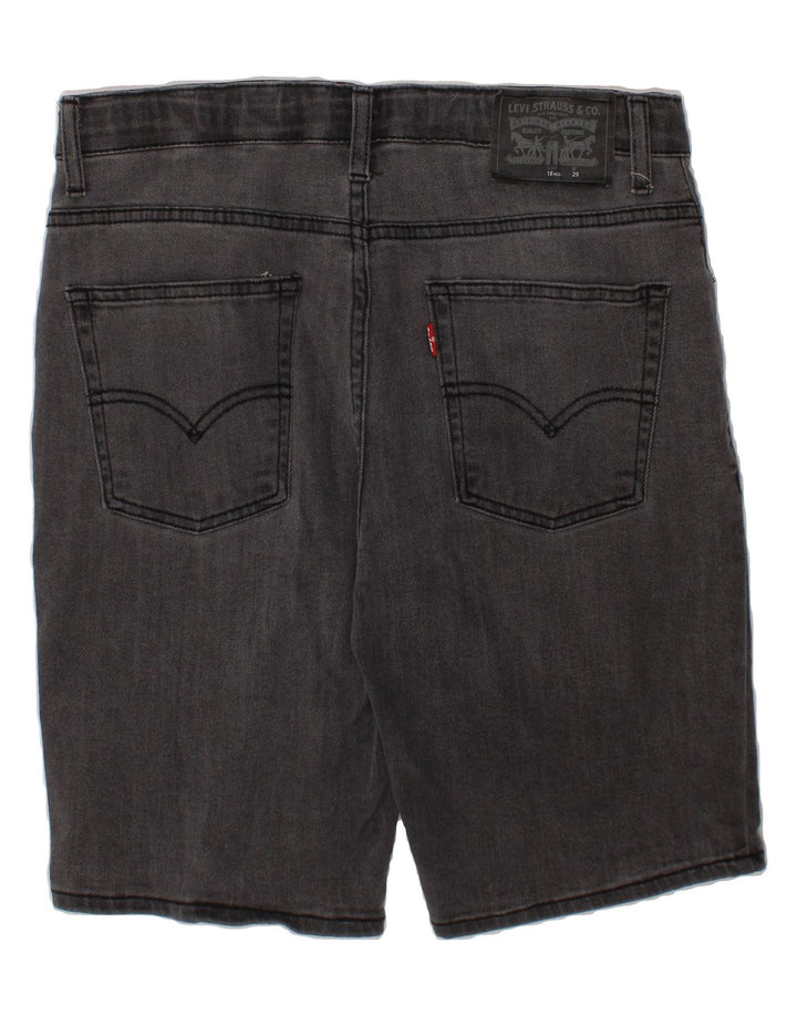 LEVI'S Boys Denim Shorts 15-16 Years W29  Grey Cotton Vintage Levi's and Second-Hand Levi's from Messina Hembry 
