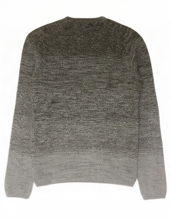 Jack & Jones Herre Boat Neck Jumper Sweater Stor Khaki Flecked