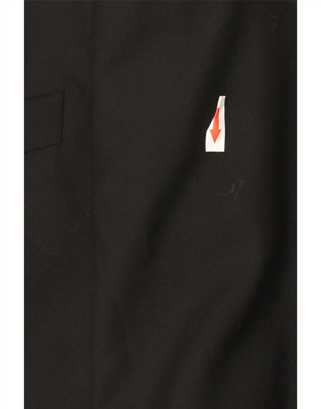 MARKS & SPENCER Herre 2-knaps blazerjakke UK 42 Stor sort polyester
