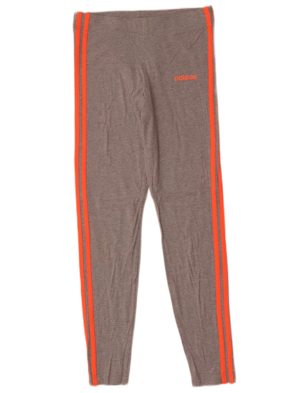 Adidas Pige Leggings 14-15 år Grå Bomuld