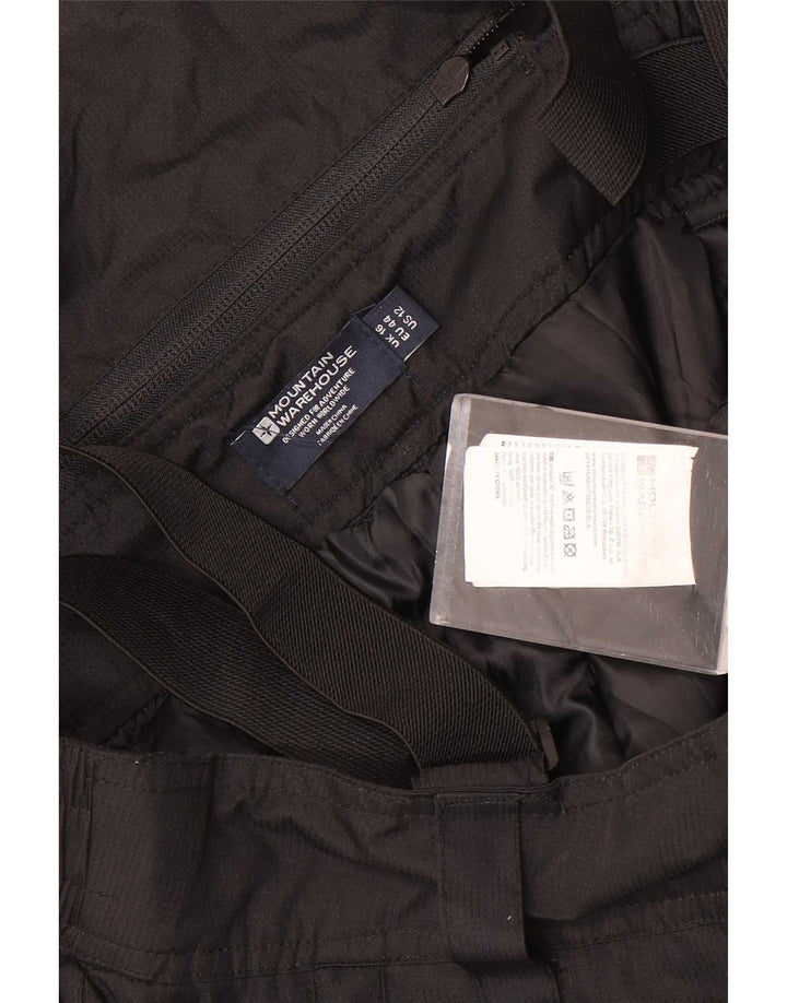 Mountain Warehouse Dame Dungarees Skibukser UK 16 Large Black