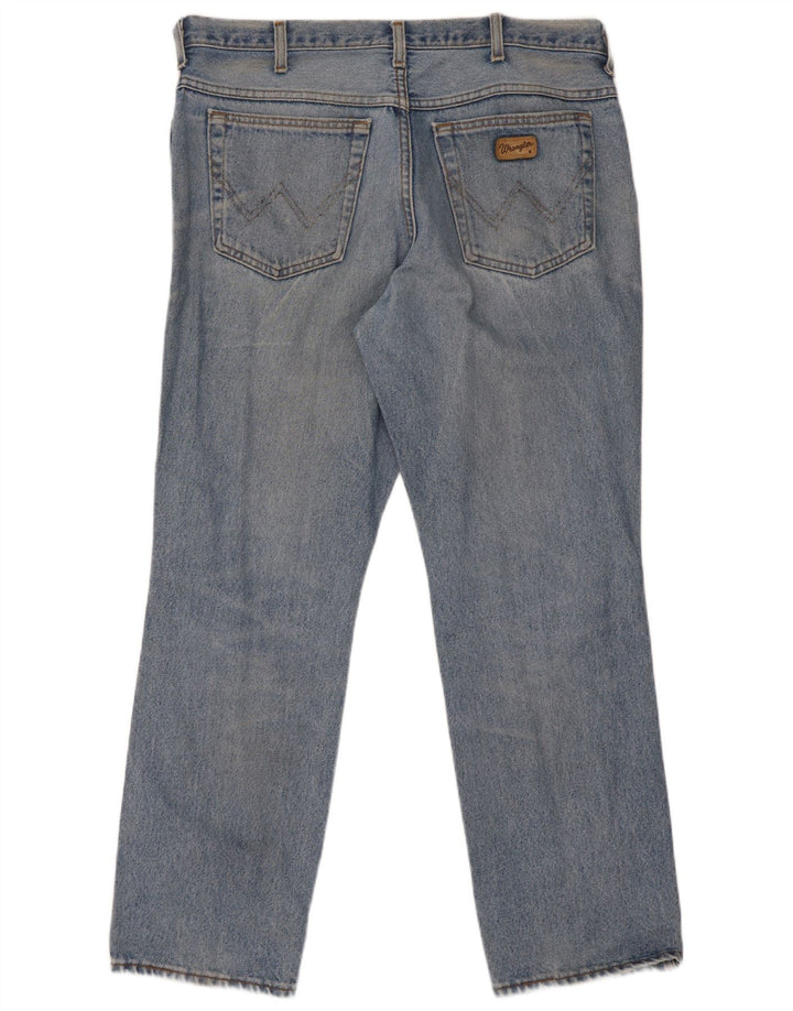 Wrangler Straight Jeans til mænd W36 L30 Blå