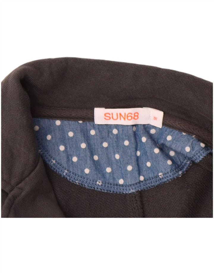 Sun68 Dame 2-knaps blazerjakke UK 12 mellemgrå bomuld