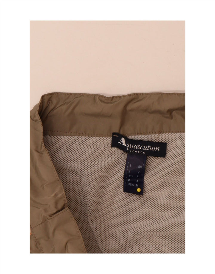 Aquascutum Herre Chino Shorts IT 50 Large W36 Grå Polyamid