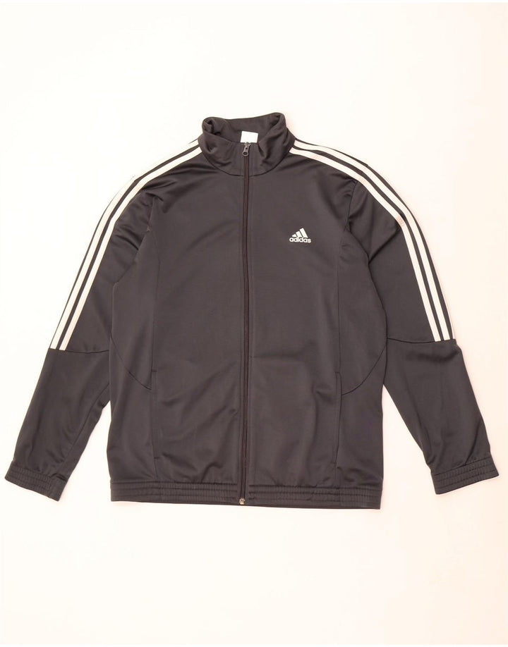 Adidas Træningsdragt til mænd Topjakke UK 44/46 Stor grå polyester