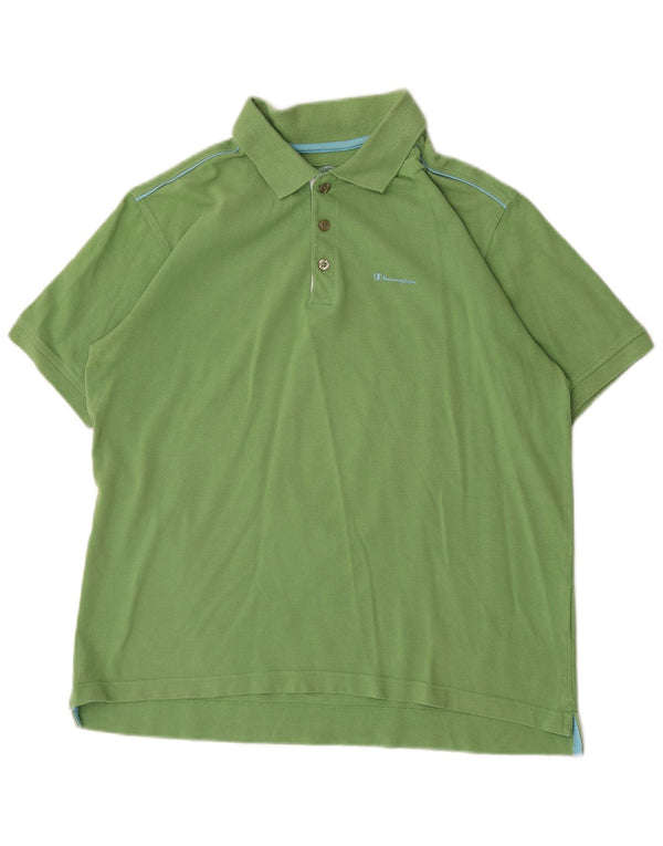 Champion Boys Polo Shirt 13-14 år XL Grøn Bomuld