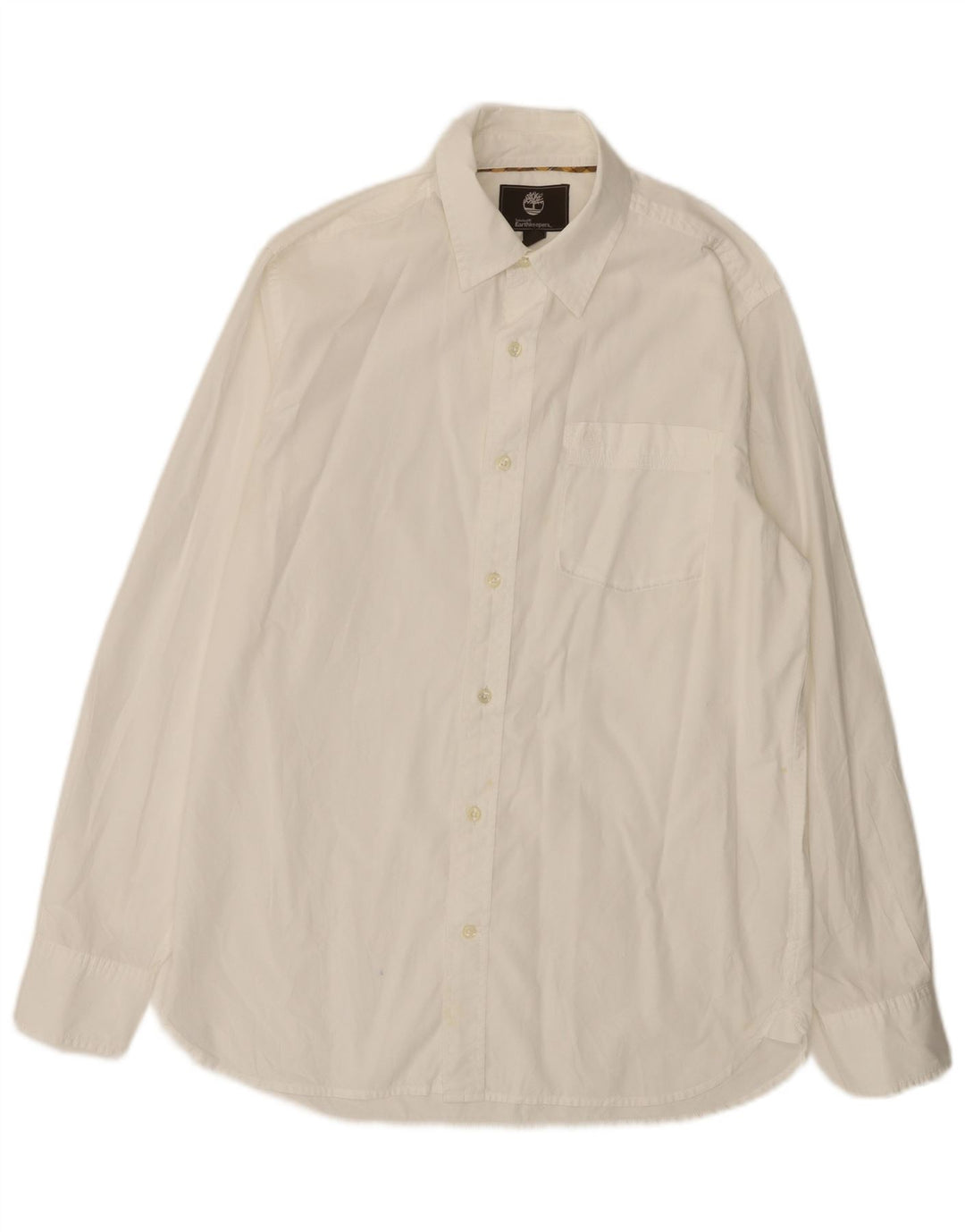 Timberland Mens Earthkeepers Regular Fit skjorte lille hvid bomuld