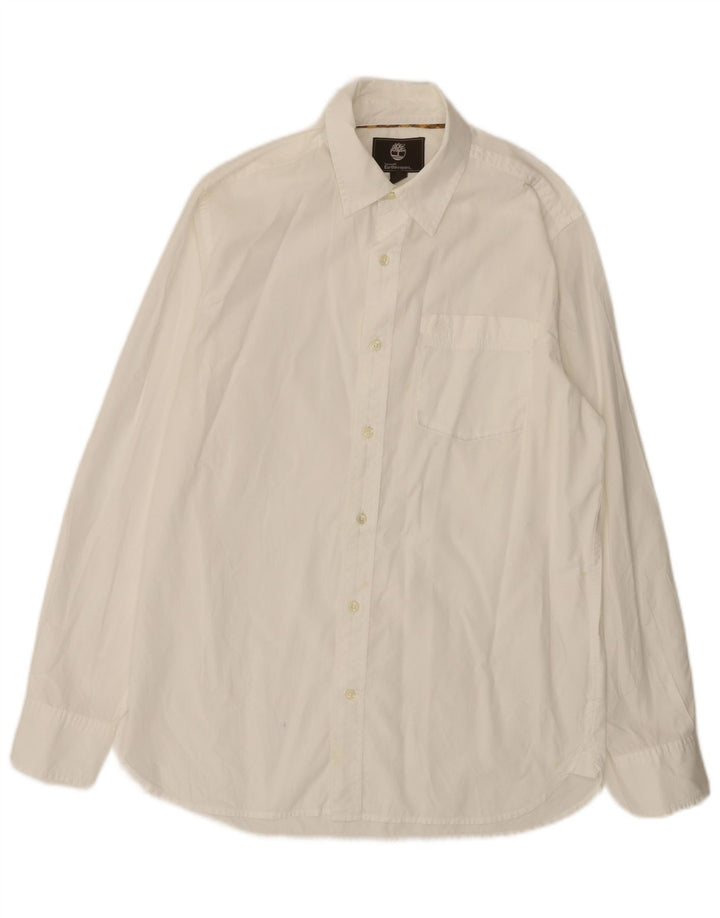 Timberland Mens Earthkeepers Regular Fit skjorte lille hvid bomuld