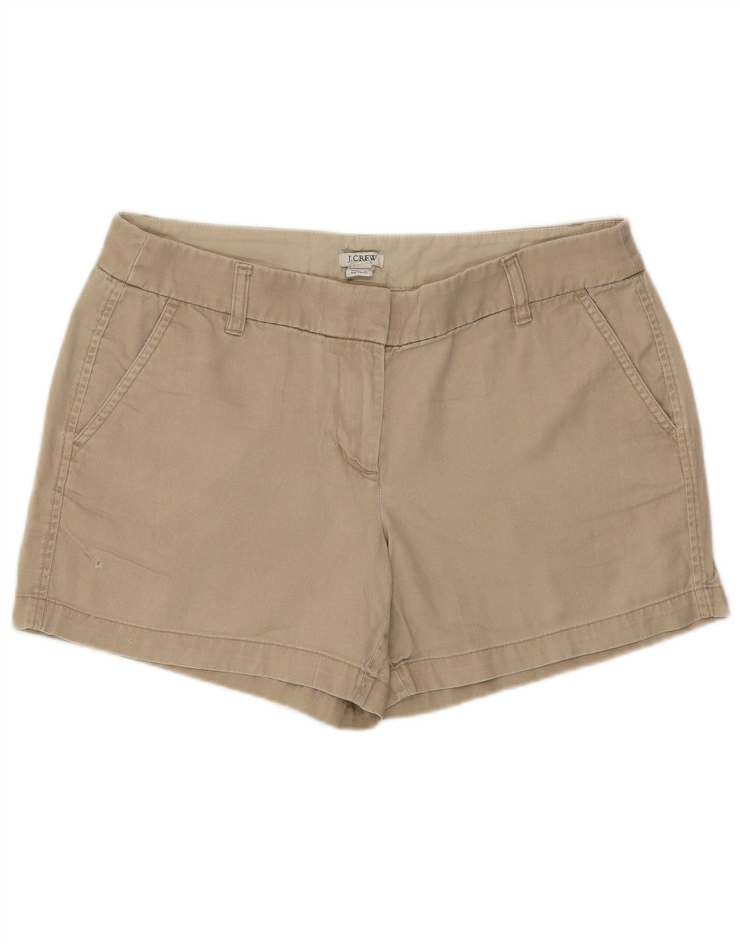 J. Crew Chino Shorts til kvinder US 8 Medium W32 Beige