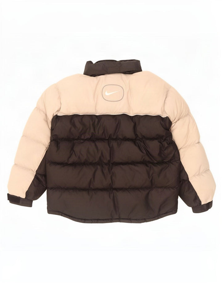 Nike drenge polstret jakke 13-14 år XL Sort Colourblock Polyester