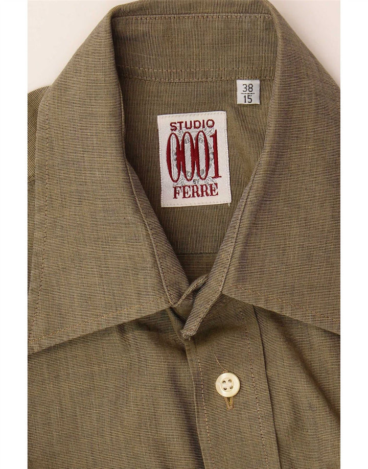 Ferre Herreskjorte Str. 38 15 Medium Khaki