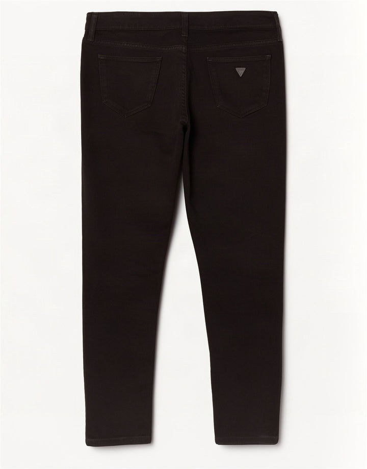 Guess Dame Super Low Skinny Jeans W24 L27 Sort